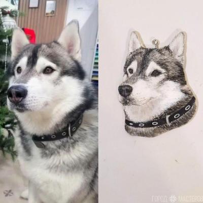 Портрет питомца на заказ - 2