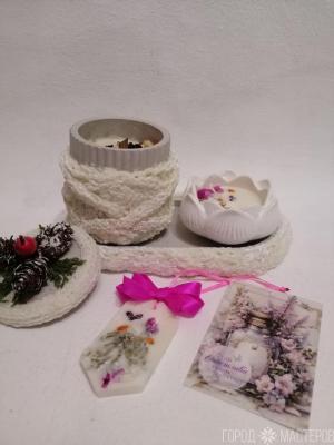 Набор свечей подарочный. - 2