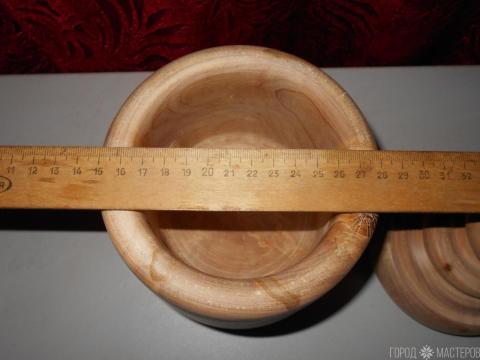 Бочонок для сыпучих продуктов, или под мёд. - 4