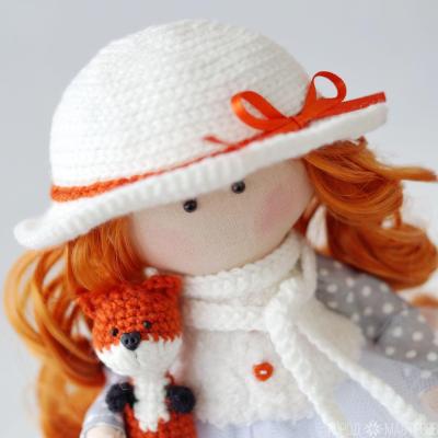 Интерьерная кукла ручной работы из ткани - 2