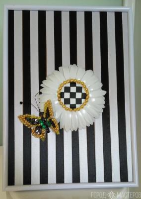 Панно"Ромашка" в стиле от MacKenzie - 2