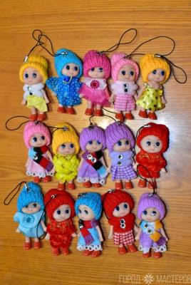 Кукла - брелок - 2