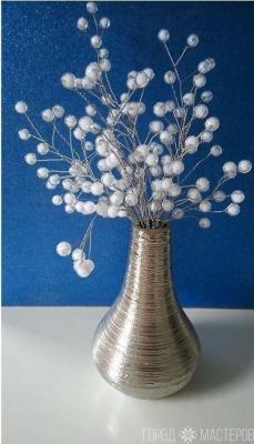 Креативный букет из бусин - 3