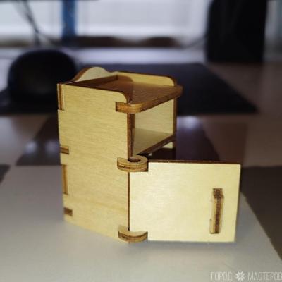 Тумбочка для кукольного домика - 3