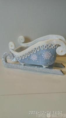 Сани Деда Мороза (большие) см. описание - 3