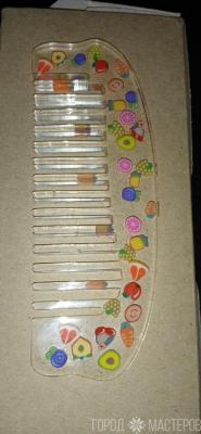 Гребень из эпоксидной смолы - 2