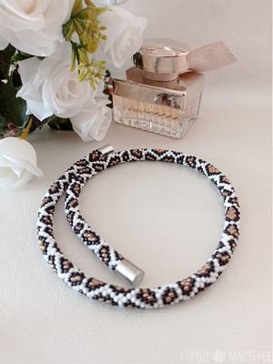 Чокер ,, леопард,, - 2