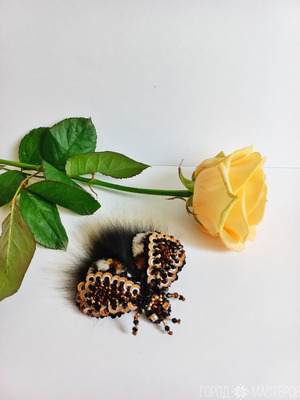 Броши мотыльки - 5