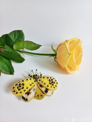 Броши мотыльки - 7