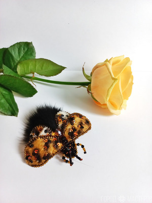 Броши мотыльки - 8