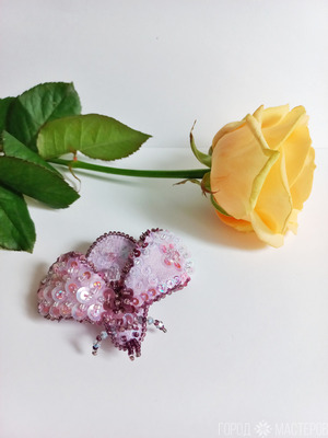 Броши мотыльки - 2