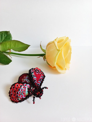 Броши мотыльки - 4