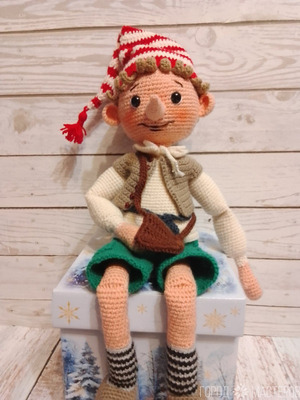 ВЯЗАНЫЙ БУРАТИНО КРЮЧКОМ - 2