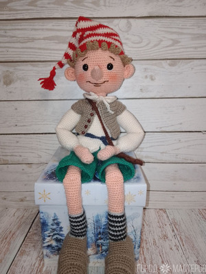 ВЯЗАНЫЙ БУРАТИНО КРЮЧКОМ - 3