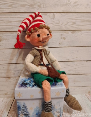 ВЯЗАНЫЙ БУРАТИНО КРЮЧКОМ - 4