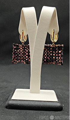 Серьги Квадрат - 2