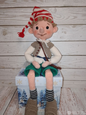 ВЯЗАНЫЙ БУРАТИНО КРЮЧКОМ - 9