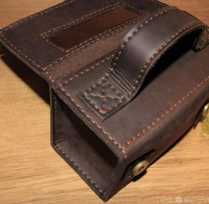 Несессер из натуральной кожи - 5