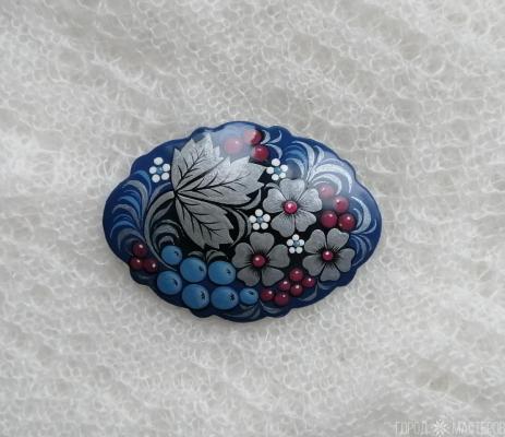 Броши. Ручная роспись - 2
