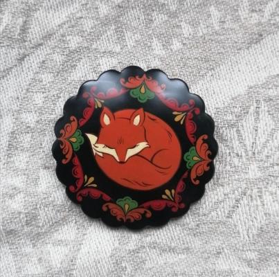 Броши. Ручная роспись - 4