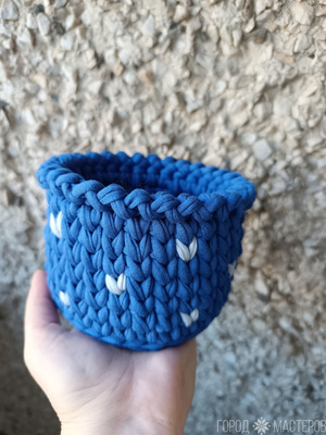 Сувенирный набор интерьерных корзин ручной работы - 5