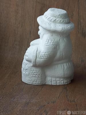 Фигурка Мешочек счастья из бетона - 3