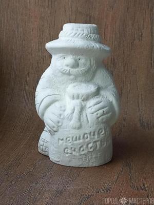 Фигурка Мешочек счастья из бетона - 4