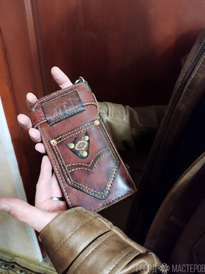 Мужской клатч, кожа.пожизненная гарантия.мой вкhttps://vk.com/id175424969 - 4