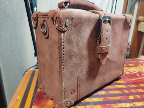 Винтаж, сумка-кейс, итальянская пожизненная гарантия.мой вк https://vk.com/id175424969 - 5