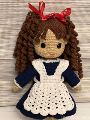 Кукла школьница 32 см рост - 2