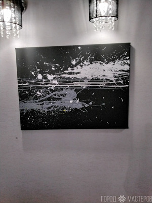 Картина интерьерная абстракция - 2