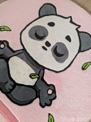 ТАФТИНГОВЫЙ КОВЁР ПАНДА-ЙОГ - 5