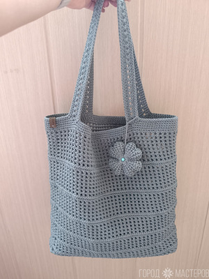 Сумка - шоппер ручной работы - 2