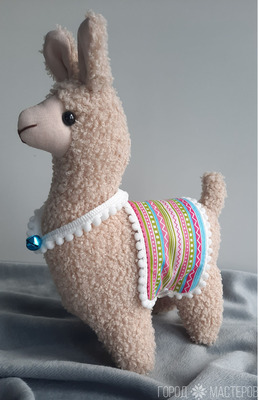 Лама - мягкая игрушка - 4