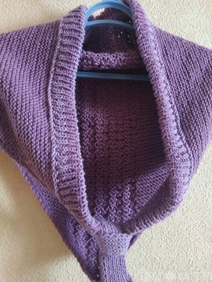 Платок вязаный женский, 60/100 см - 2