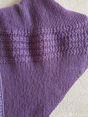 Платок вязаный женский, 60/100 см - 3