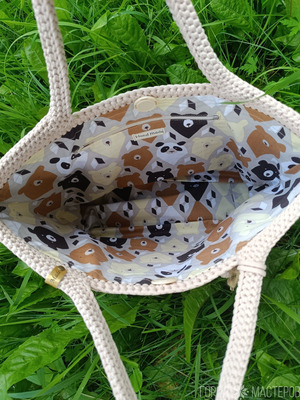 Сумка - шоппер ручной работы - 4