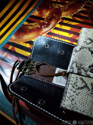 клатч для модниц.и чехол для ключей .бутиковая кожа питона из сша.мой https://vk.com/id175424969 - 6