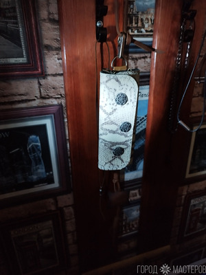 клатч для модниц.и чехол для ключей .бутиковая кожа питона из сша.мой https://vk.com/id175424969 - 9