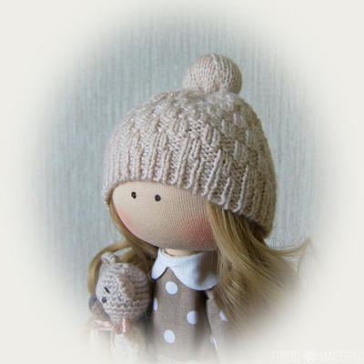 Кукла тильда интерьерная ручной работы - 5