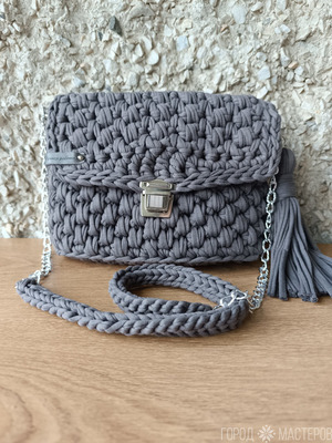 Сумочка через плечо ручной работы