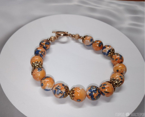 Браслеты из тигровой (леопардовой) яшмы - 7