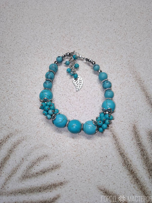 Шикарные браслеты из бирюзы - 4