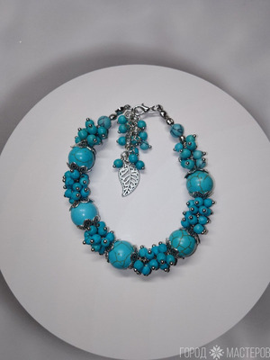 Шикарные браслеты из бирюзы - 8