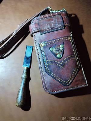 клатч.кожа.ручная работа.гарантия.https://vk.com/id175424969 - 7