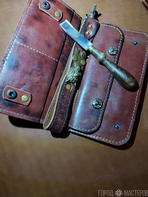 клатч.кожа.ручная работа.гарантия.https://vk.com/id175424969 - 8