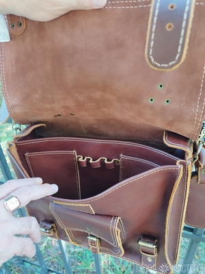 дорожная сумка, полностью ручная работа. кожа.https://vk.com/id175424969 - 4