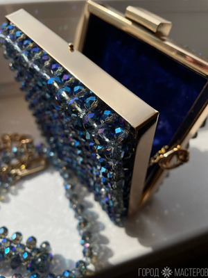 Сумочка из бусин. - 2