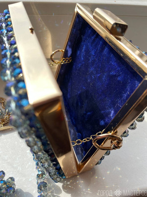 Сумочка из бусин. - 3