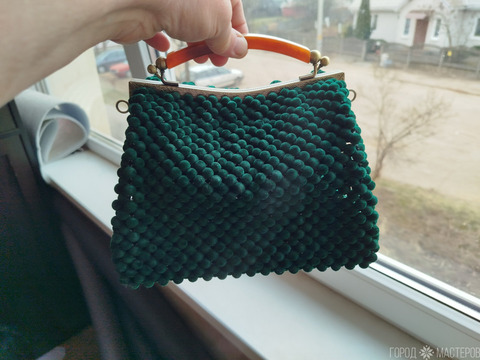 Сумочка из бусин. - 2